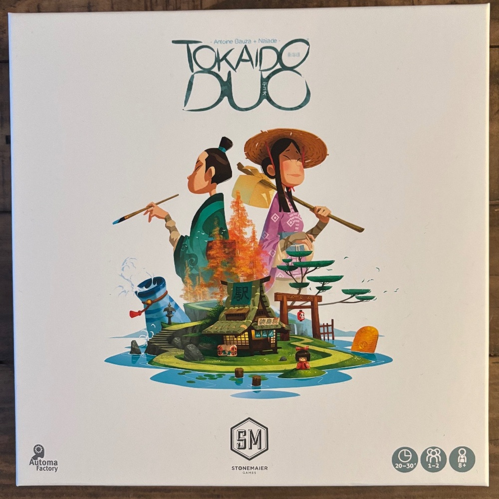 Tokaido Duo Board Game by Stonemaier Games - Opened but Unplayed